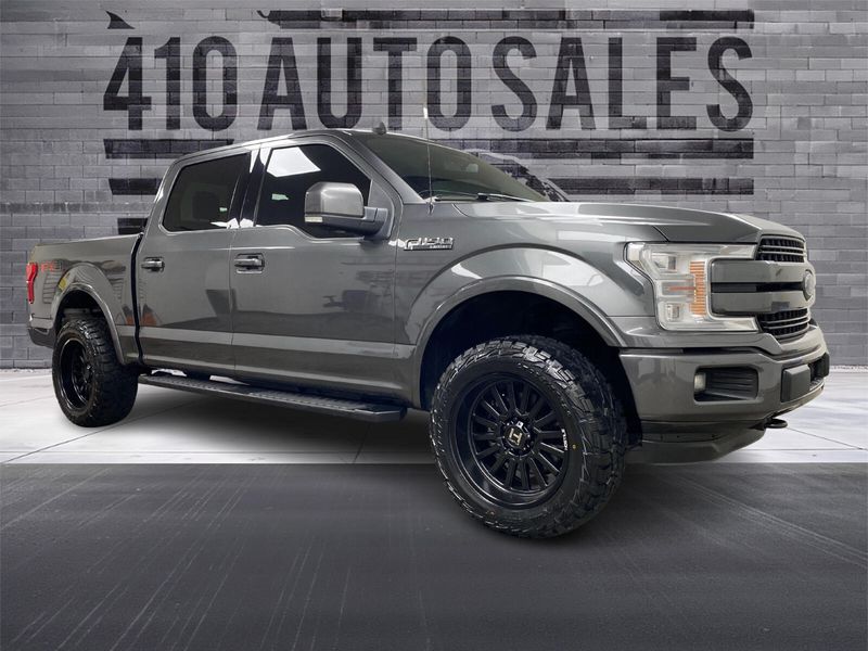 2019 Ford F-150 SUPERCREW LARIAT SPORT 4X4 * LEVELED * Upper Image 1