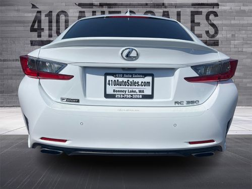 2016 LEXUS RC 350 F SPORT Lower Image 2