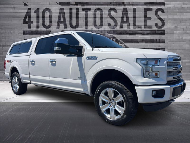 2015 FORD F-150 PLATINUM *LONG BED* Upper Image 1
