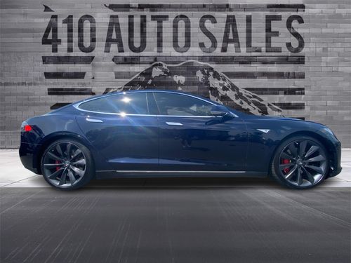 2014 TESLA MODEL S P85 Lower Image 1