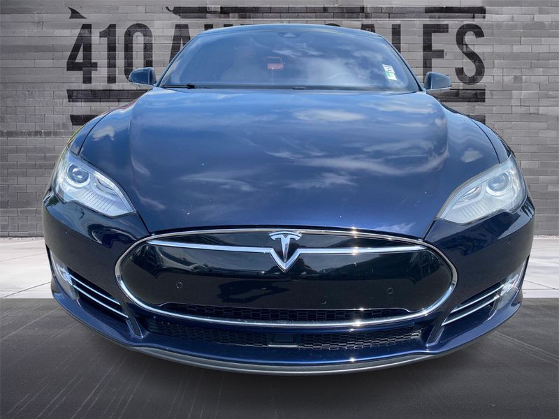 2014 TESLA MODEL S P85 Upper Image 2