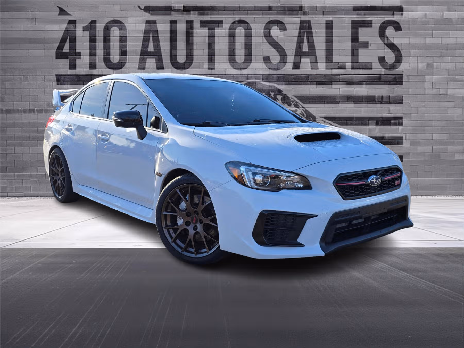 2020 SUBARU WRX STI SERIES WHITE Image 1